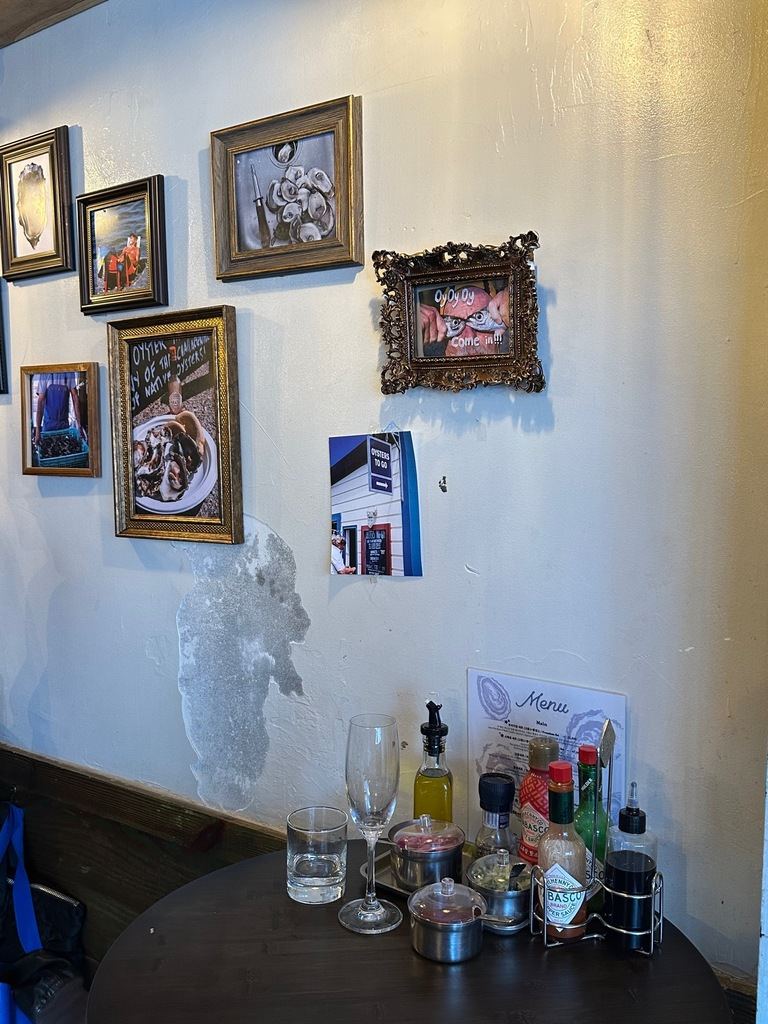 Inside oyoyoy — gallery wall