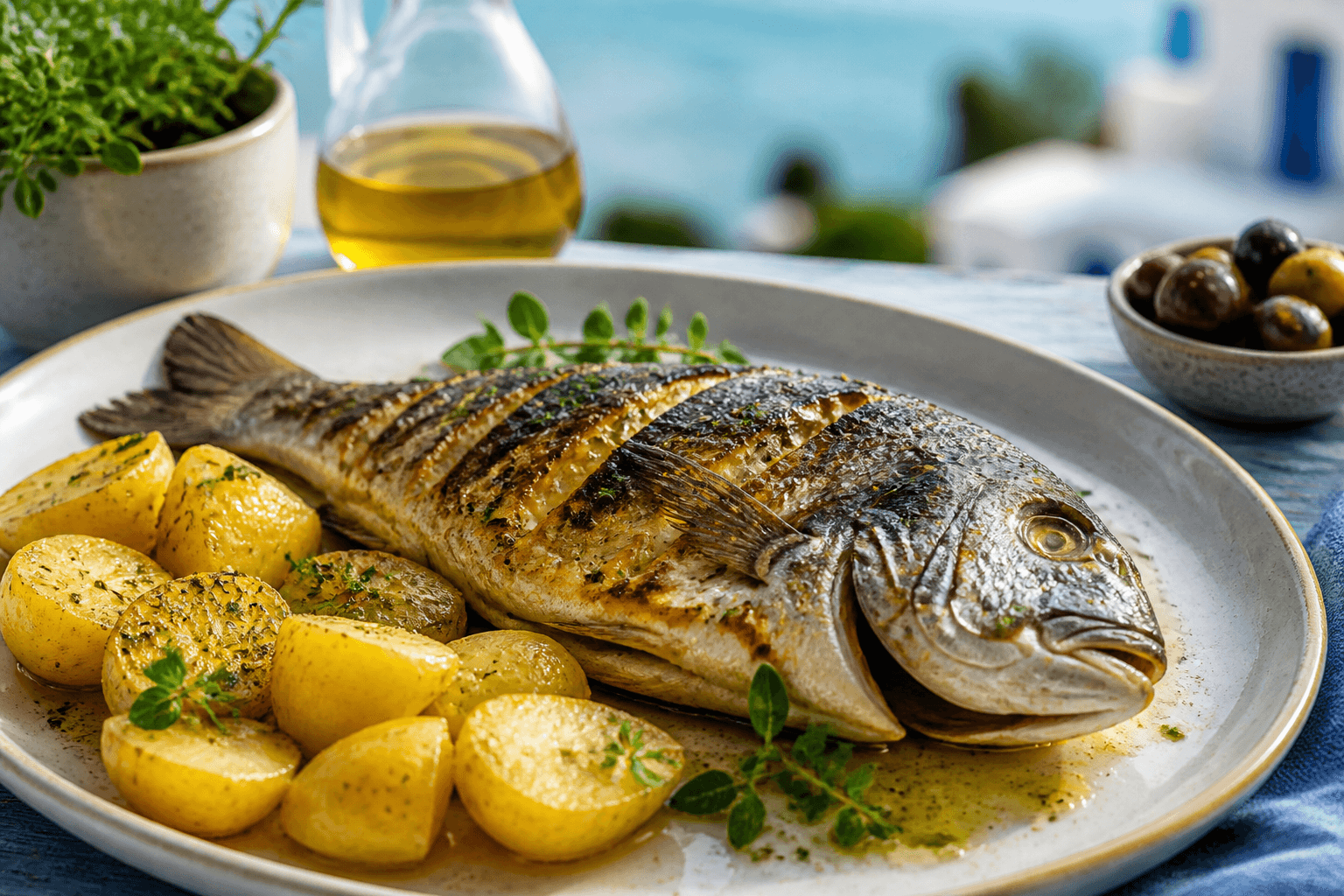 Poisson grillé à Athènes — FishRestaurants.com