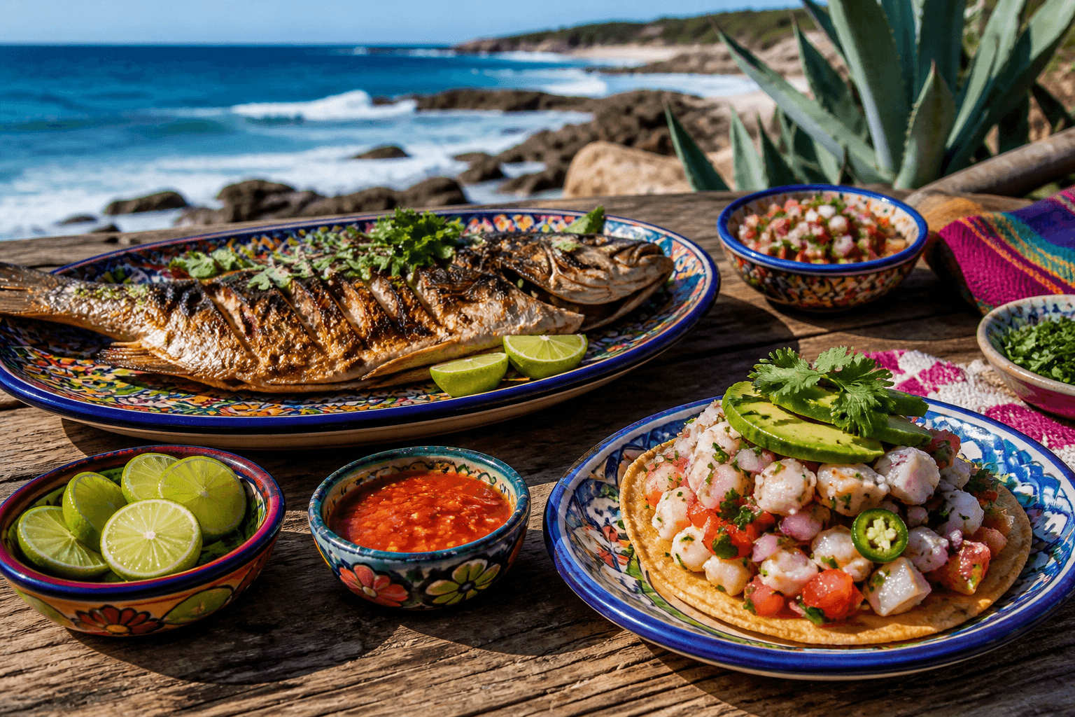 Seafood restaurants across Mexico