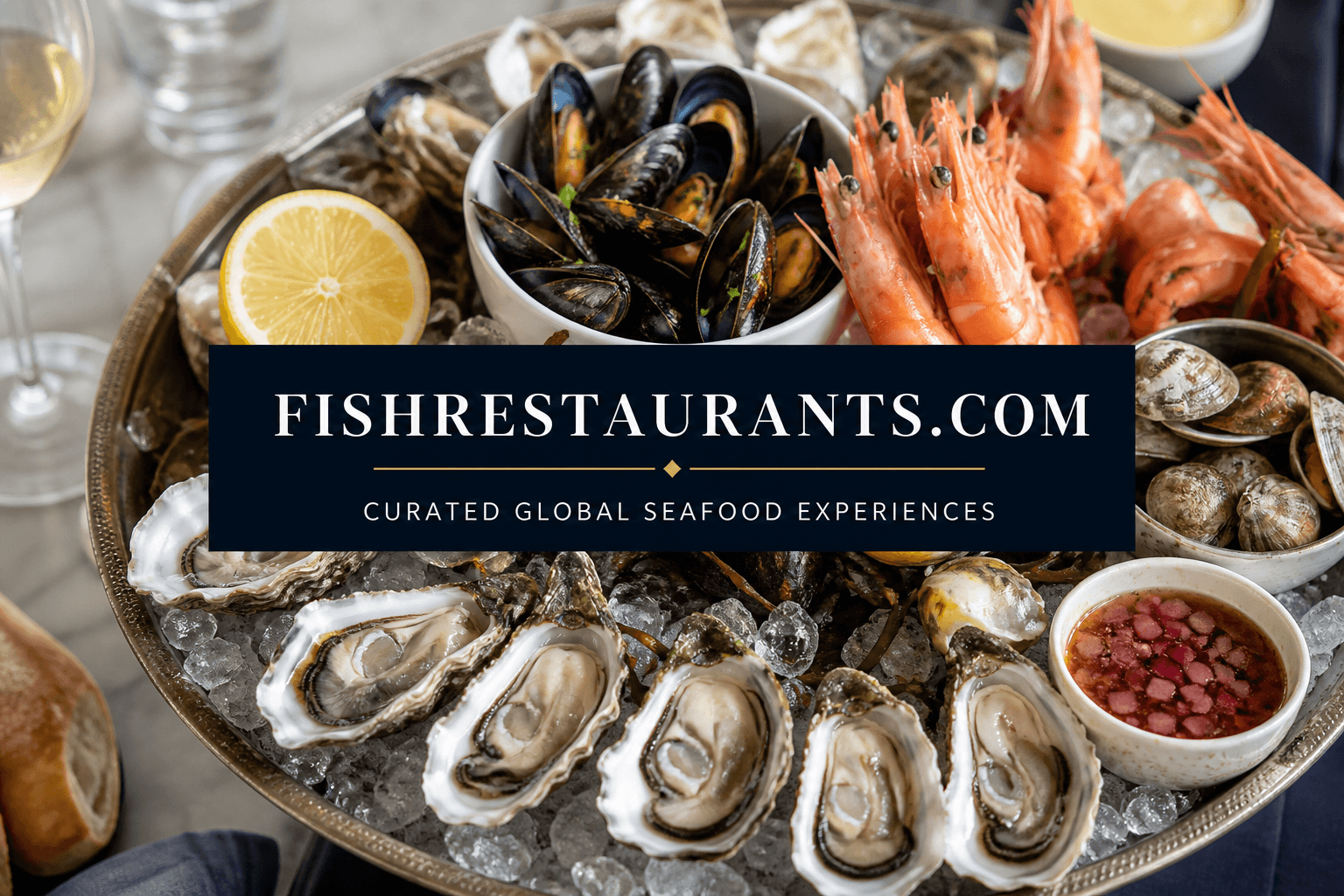 Plateau de fruits de mer style français — FishRestaurants.com