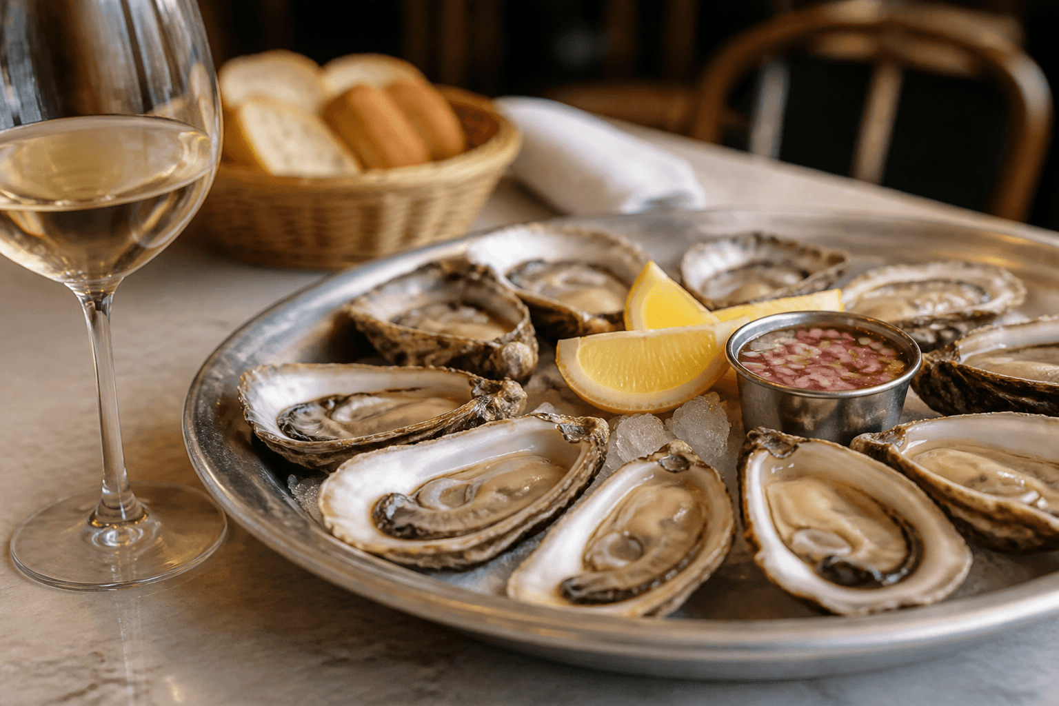 Paris Huîtres and Oysters