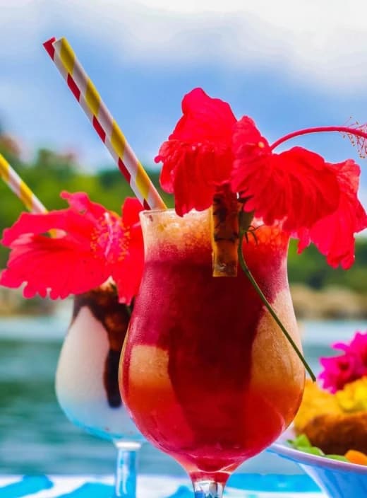 Cocktails at the harbour — Port Vila