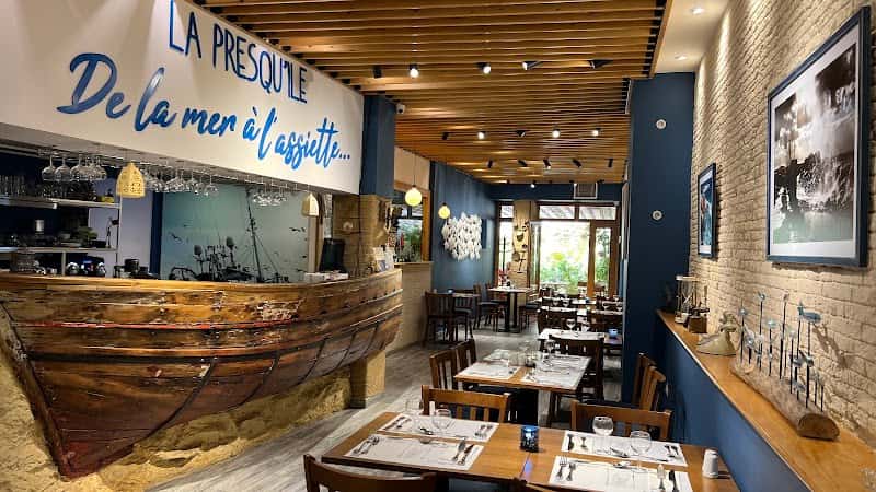 La Presqu'ile Restaurant Poissonnerie Traiteur