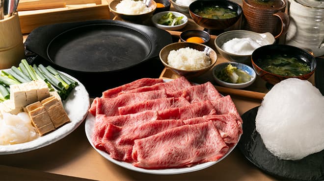 Halal Wagyu Sukiyaki Kyoto Panga | Kyoto Halal restaurant