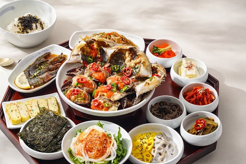 Korean restaurant Suragejang Soy marinated Crab