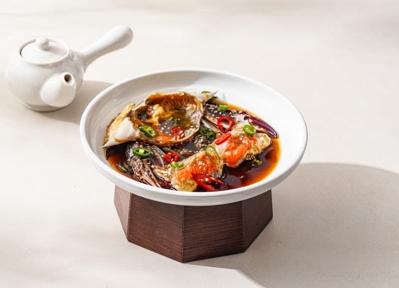 Korean restaurant Suragejang Soy marinated Crab