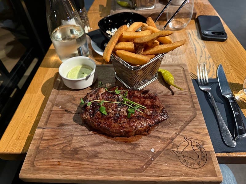 Beef and Pepper Steak house