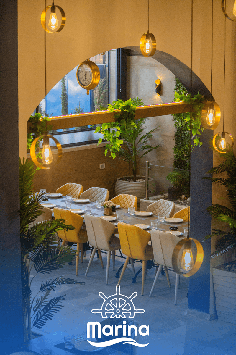 Marina seafood restaurant