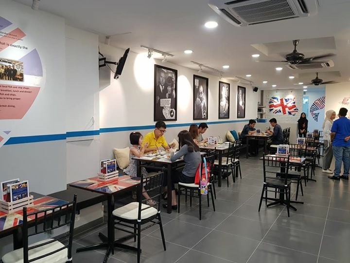 Cor Blimey! British Fish & Chips • Sri Hartamas