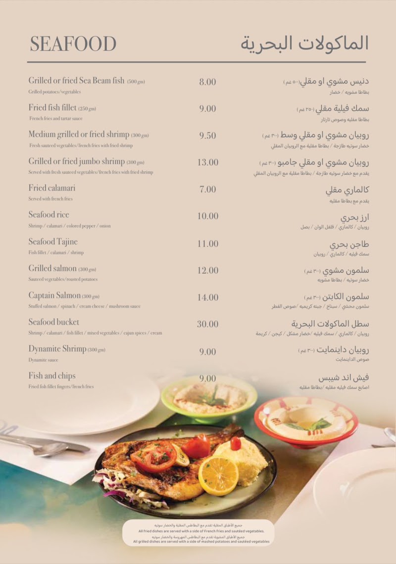 Captain`s Restaurant - Aqaba