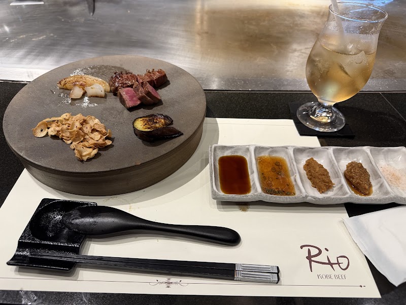 Kobebeef Teppanyaki RIO Osaka Mido-suji