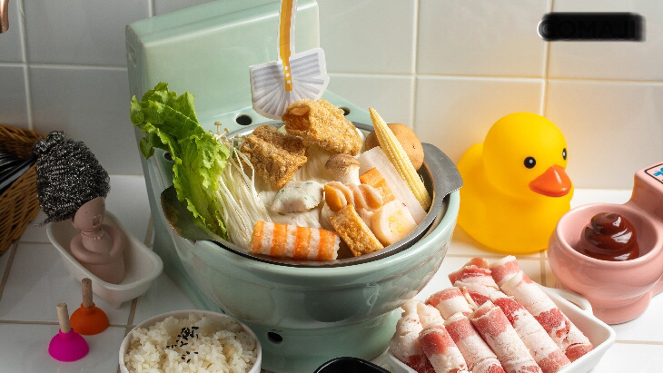 Modern Toilet Theme Restaurant