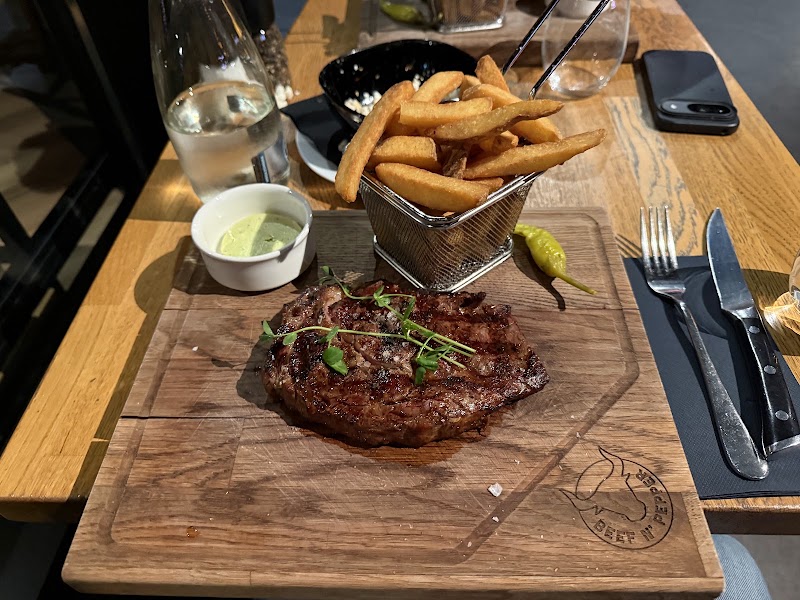 Beef and Pepper Steak house