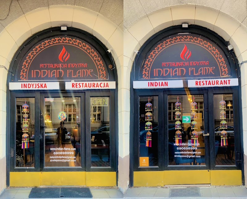 Indian Flame Wielopole (Authentic indian Restaurant krakow).طعام حلال